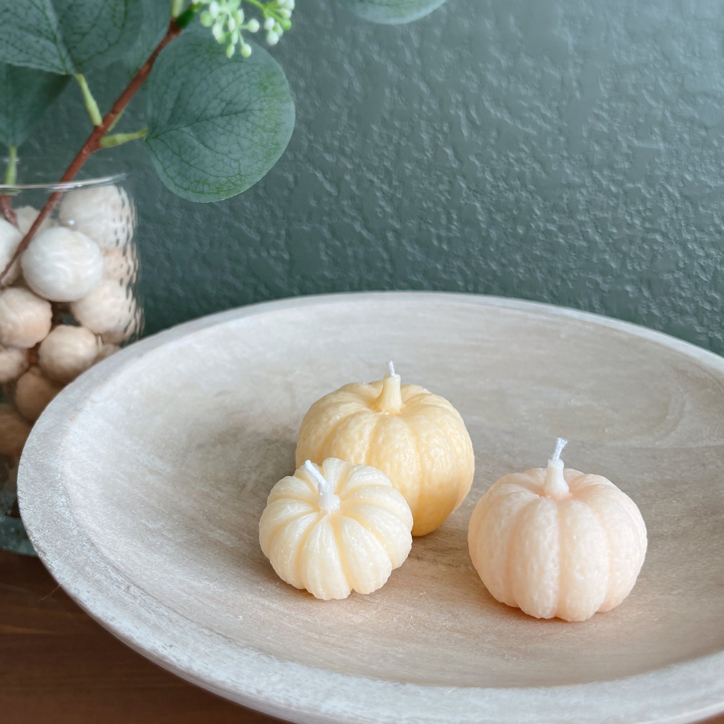 Pumpkin Candles (A Set of 3)