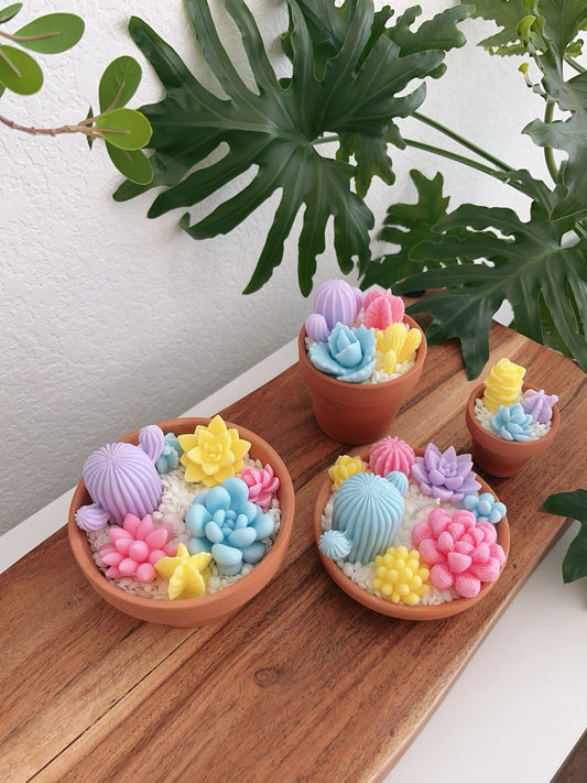Unicorn Dream Succulent Candle Pot