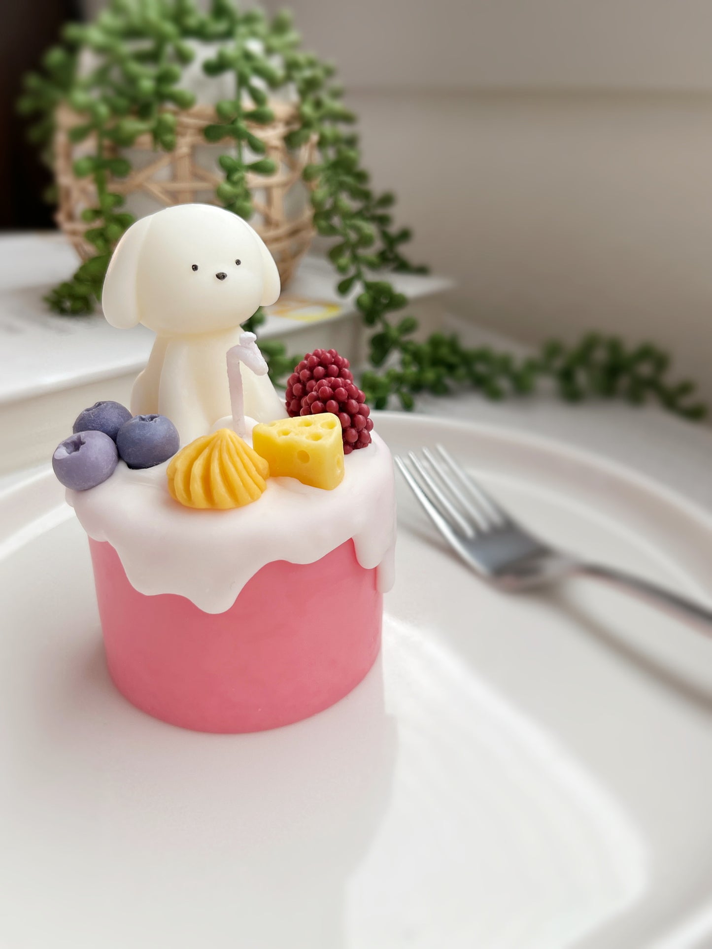 Mini Figure Cake Candle