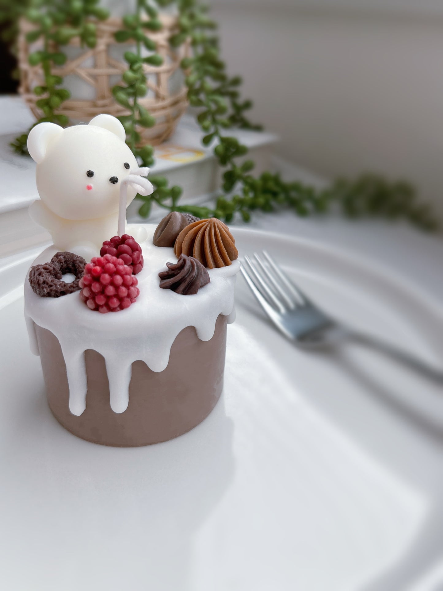 Mini Figure Cake Candle