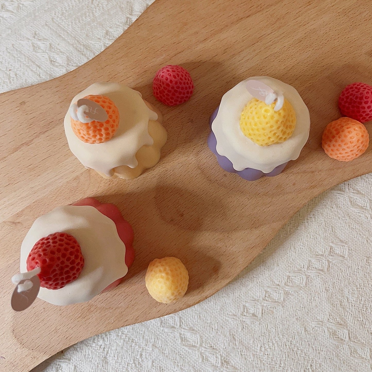 Pudding Cake Candle