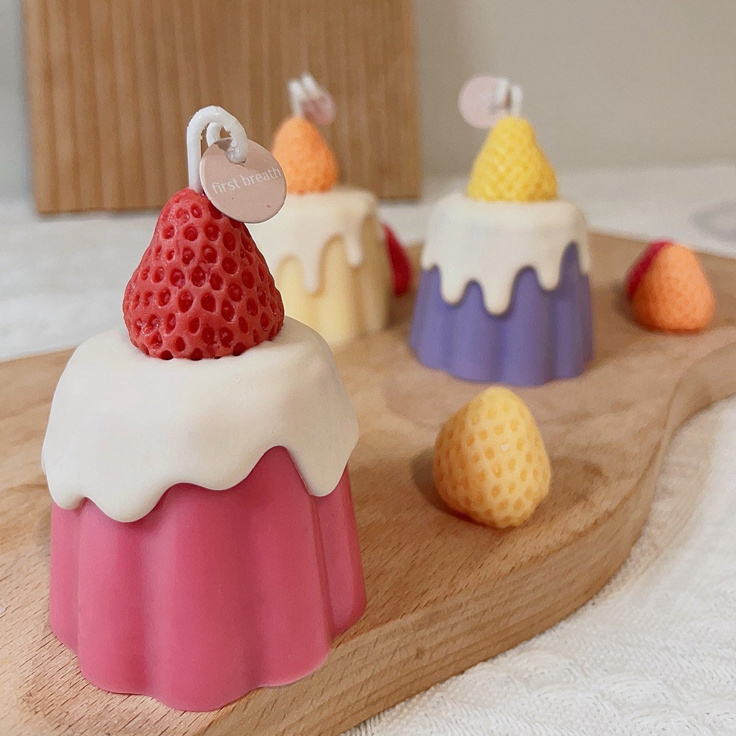 Pudding Cake Candle