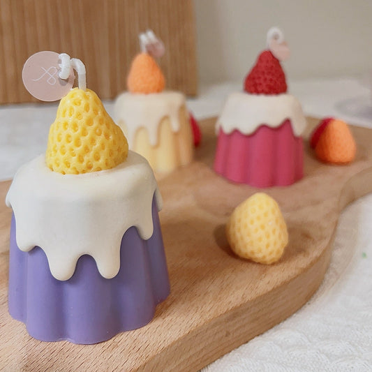 Pudding Cake Candle