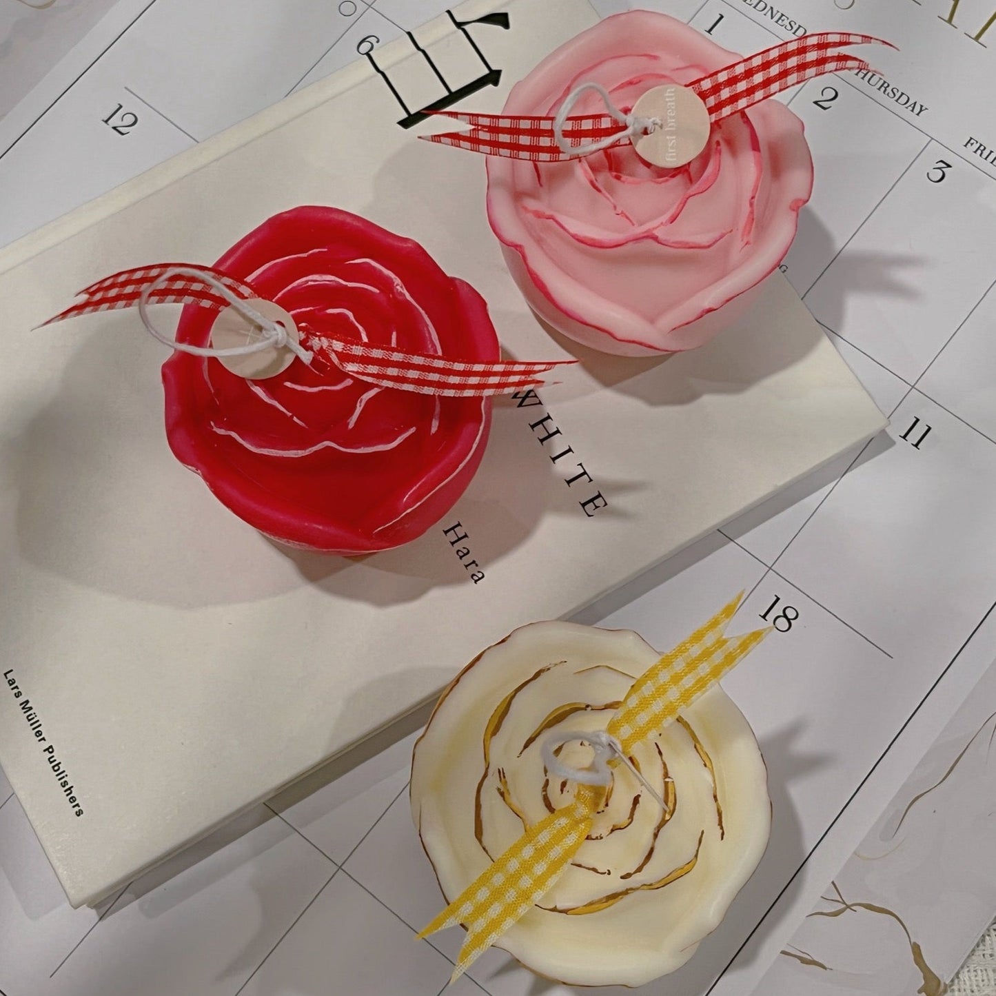 Rose Candle