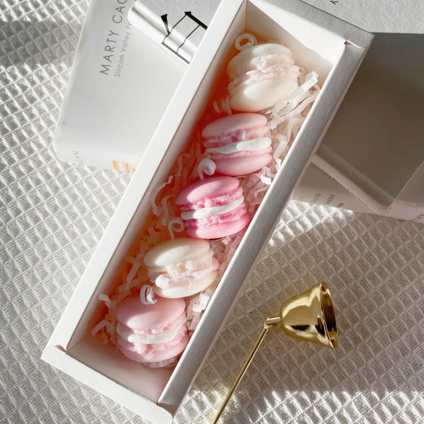Love Macaron Candles