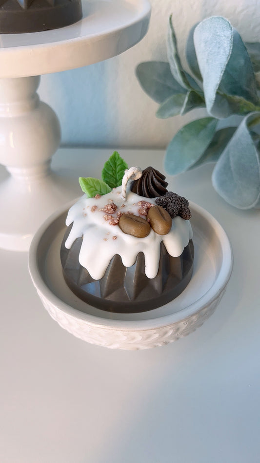 Chocolate Pudding Cake Candle
