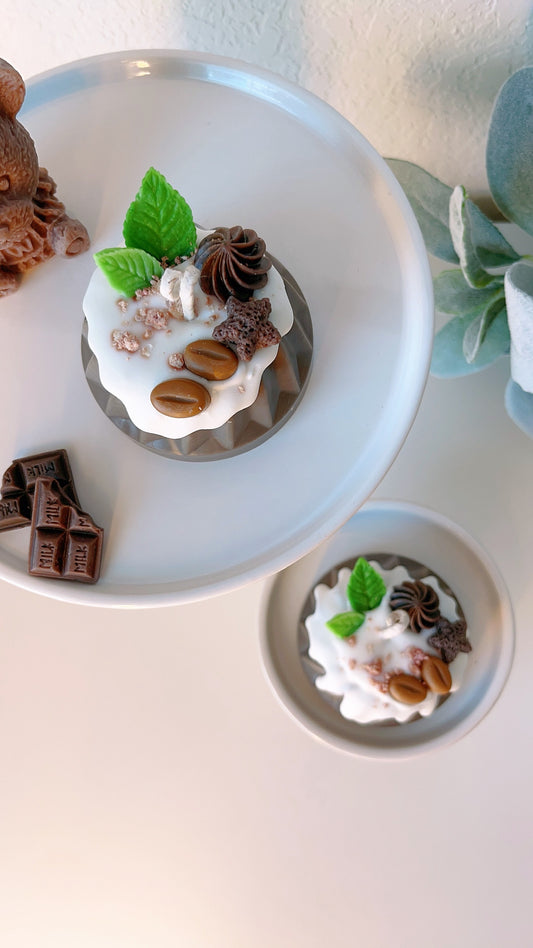 Chocolate Pudding Cake Candle