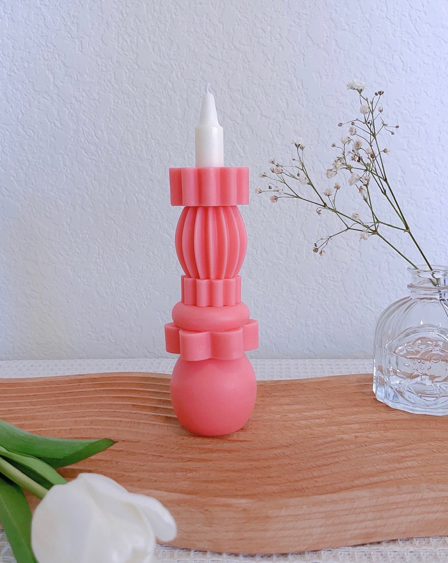 Monochrome Building Block Candle