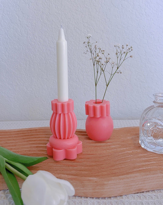 Monochrome Building Block Candle