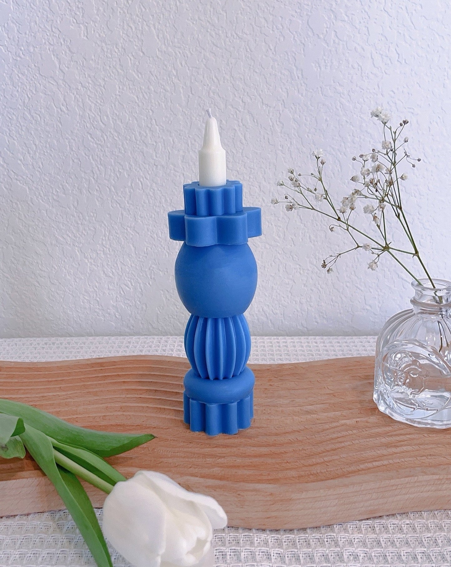 Monochrome Building Block Candle