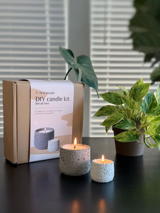 DIY Candle Kit, Set of Two