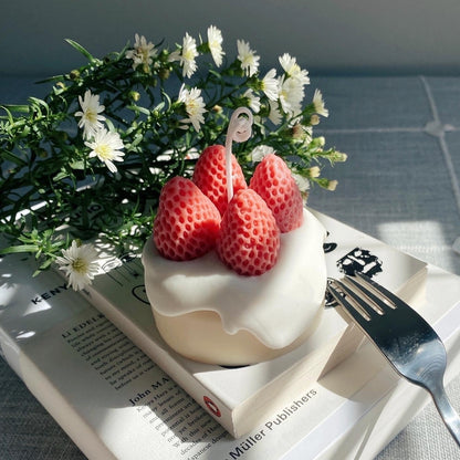 Strawberry Short Cake Candle
