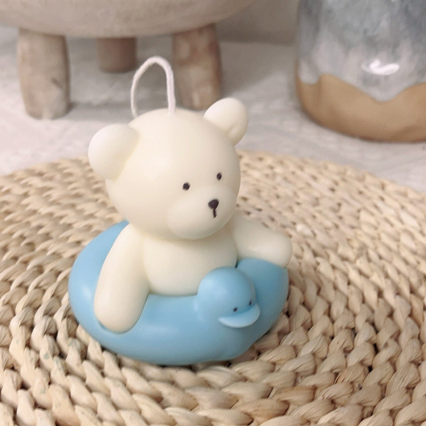 Party Bear Candle